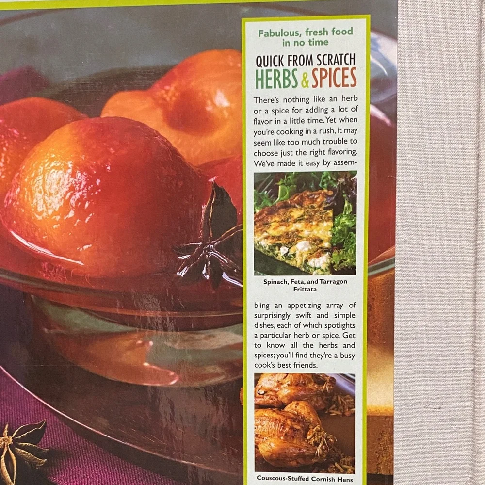 Quick From Scratch Herbs & Spices Cookbook